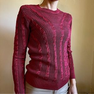 Ralph Lauren Red crew neck sweater